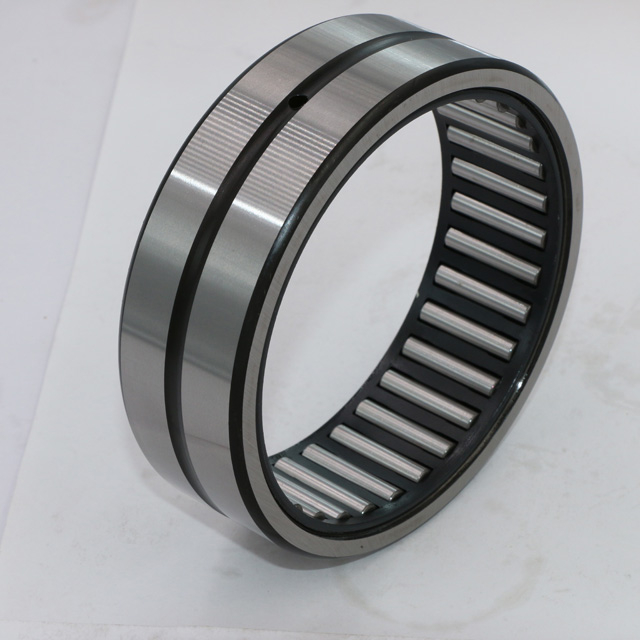 Heavy series solid ring needle roller bearing without inner ring NKS10